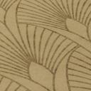 Livingwalls Fleecetapet, New Walls 50'er glam Art Deco Tapet Beige, Brun, Metallic