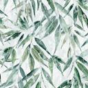 Papel pintado no tejido hojas naturaleza floral mate en verde