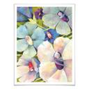 Affiche Blanz - Bébés fleurs