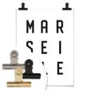 Póster - Tipografía Marsella
