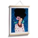 Póster Mujer bajo el cielo estrellado - Hülya