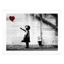 Plakat - Banksy - Girl with balloon