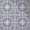Azulejos Adhesivos Azulejos orientales azul - lote de 12