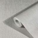 Non-woven tapet med let tekstur i ensfarvet grå 