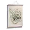 Plakat - Braun - Snow Leopard