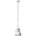 Pendelleuchte Milo, grau, 123,8 x 23 cm, Metall Pendellampe, dimmbar