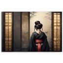 Lærredsplade, Japansk geisha