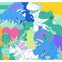 Kludetapet - Toy Story Rex og Trixie - 300 x 280 cm
