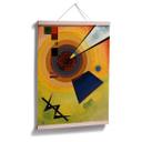 Póster Kandinsky - Verde y rojo