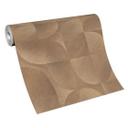 3D-tapet, retro-mønstret tapet, Erismann Martinique brun non-woven tapet