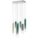 Design LED-Pendelleuchte Jenna, 8-flammig