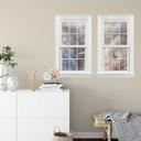 3D Wallsticker dobbeltvindue Bela - Vinterlandskab