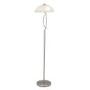 Stehleuchte Charlotte, metallic, 137 x 32 cm, Glas Stehlampe