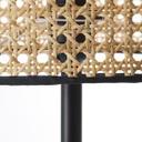 Stehleuchte Toni, beige, 154 x 30 cm, Rattan Stehlampe