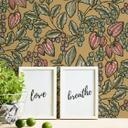 Architects Paper Floral Impression - Papier peint intissé fleuris, jaune