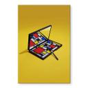 Akrylbillede Make-up palet i stil med Piet Mondrian - Pozdniakov