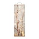 Tekstil plakat Filigran blade beige - Treechild - Panorama