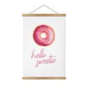 Póster de tela donuts - Hello Sweetie