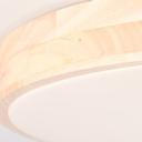 Wand- und Deckenleuchte Niklas, braun, 8,5 x 49 cm, Deckenlampe, dimmbar