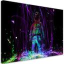 Canvasbillede, Neon spiller