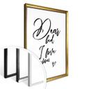 Plakat - Dear bed I love you