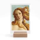 Akrylglas borddekoration Portræt af Venus - Inspireret af Botticelli