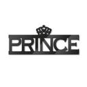 Lettres décoratives en verre acrylique - Prince