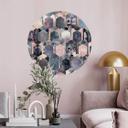 Muursticker Fredriksson Rond - Pink Dream