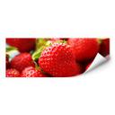 Affiche adhésive Fraises du jardin - panorama