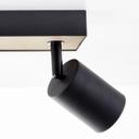 Spotbalken Joris, braun, 42 x 15,3 cm, Metall Spotbalken