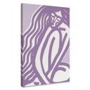 Lærredsprint - Treechild - Lilac Beauty