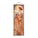 Tekstil plakat Mucha - Sommer 1900 - Panorama