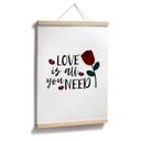 Póster Love is all you need