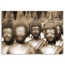 Canvasbillede, Buddha brun Zen