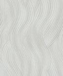 Papel pintado no tejido de color beige, gris textura ondulada aspecto gráfico moderno 