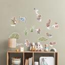Kikki Belle Wallsticker - Lykkelig museverden for små drømmere (14 stk.)
