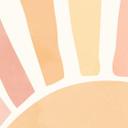 Papel pintado Boho sun rays - Manovski