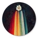 Tableau sur verre Heine - Salutations florales de l'espace - Astro Cruise