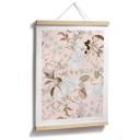 Póster boho ilustración con flores y frutas - UN Designs