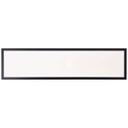 Deckenleuchte Clara, schwarz, 100 x 25 cm, Metall LED Deckenleuchte, dimmbar