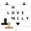 Plakat - Home Love Family