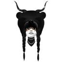 Sticker mural Ireland - Bear Warrior - Ours guerrier