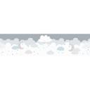 Wallsticker Lovely Kids selbstklebende Kinderzimmer Bordüre Dr