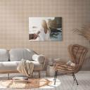 plaid tapet non-woven tapet - landhus tapet fra brun beige PVC-fri A.S. Création 386641