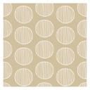 Azulejos Adhesivos Boho - Círculos capuchino - Lote de 12