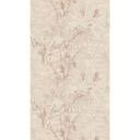 Blomstertapet beige - ikke-vævet tapet med fint blomstermønster til stue og soveværelse