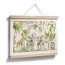 Plakat Dyr i den tropiske jungle - UN Designs