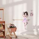 Wallsticker - Agullo - Ballerina + Balletsko