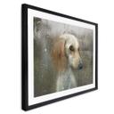 Póster Melik-Nubarova - Perro fiel esperando en la ventana