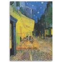 Canvasbillede, Terrasse på en café om natten - Vincent van Gogh